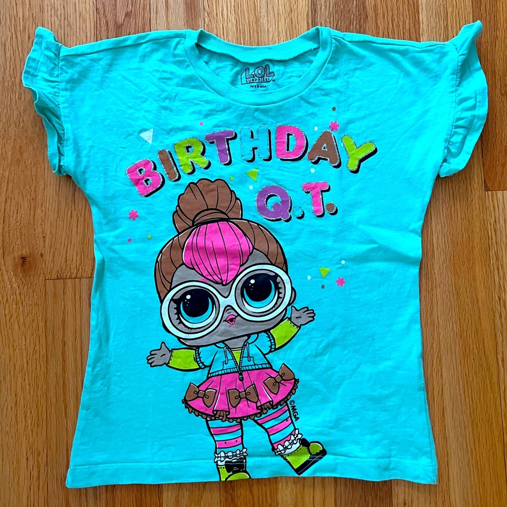 LOL Surprise birthday shirt size 6/6x